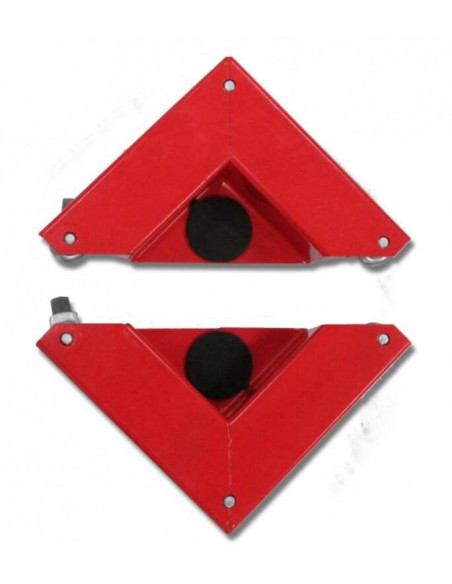FIPCENTER-Coins roulants en aluminium 400 Kg (x4)-AR