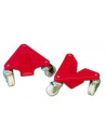 Coins roulants en aluminium 400 Kg (x4)