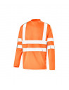 Tee-shirt manches longues haute visibilité