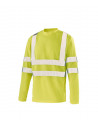 Tee-shirt manches longues haute visibilité