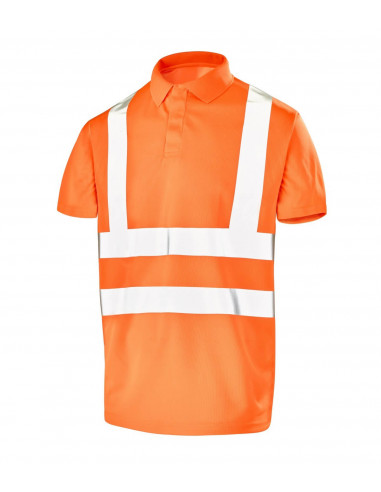 FIPCENTER-Polo manches courtes haute visibilité-T090