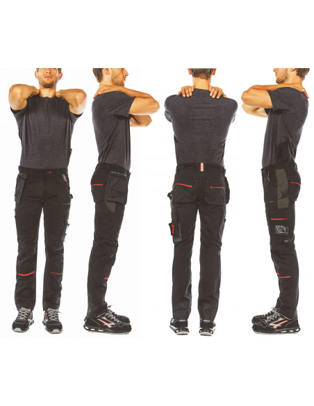 FIPCENTER-Pantalon de travail fonctionnel Upower RACE avec poche amovible SY001-SY001