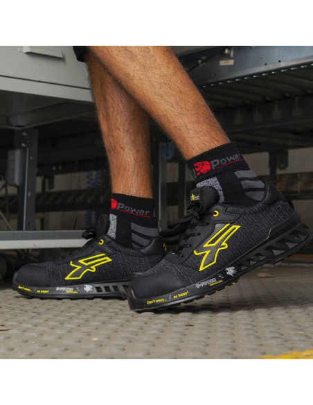 FIPCENTER-Chaussure sécurité UPOWER look basket REDLEVE FRANK S1PS FO SR ESD-RV20036