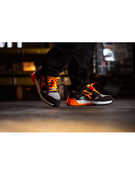 FIPCENTER-Chaussure sécurité UPOWER look basket STRATOS JAIME S1PS HI HRO FO SR ESD-RT20046