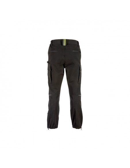 FIPCENTER-Pantalon Cargo de travail fonctionnel Upower TREK Black Black-WFU324BB