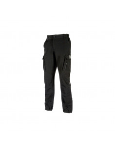 FIPCENTER-Pantalon Cargo de travail fonctionnel Upower TREK Black Black-WFU324BB