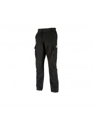 FIPCENTER-Pantalon Cargo de travail fonctionnel Upower TREK Black Black-WFU324BB
