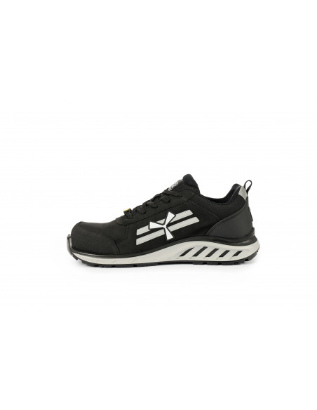 FIPCENTER-Chaussure sécurité PAPERWEAR look basket BLACK SPACE- X MOON S3S SR FO ESD-S00989-0414-S0403