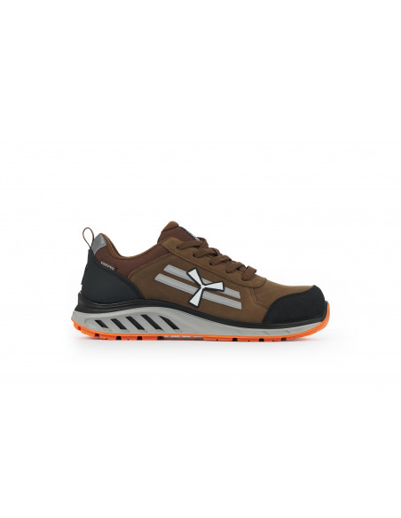 FIPCENTER-Chaussure sécurité PAPERWEAR look basket CHOCO SPRITZ- X MOON S3S SR FO ESD-S00989-0414-S0411