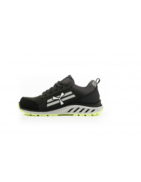 FIPCENTER-Chaussure sécurité PAPERWEAR look basket ANTHRACITE STAR - X MOON S3S SR FO ESD-S00989-0414-S0410