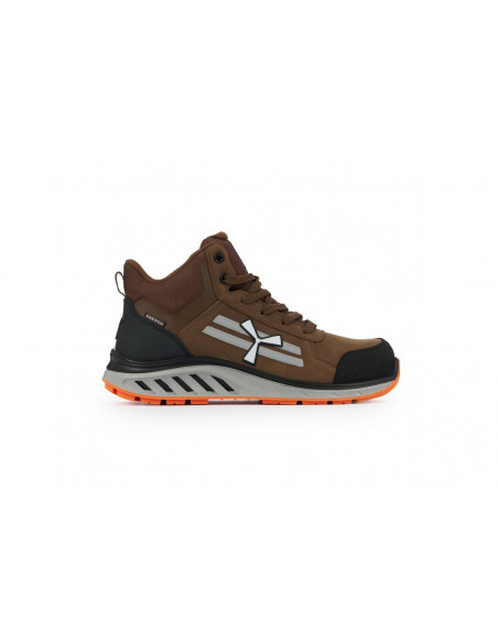 FIPCENTER-Chaussure sécurité PAPERWEAR haute CHOCO SPRITZ - X MOON MID S3S SR FO ESD-S00988-0414-S0411