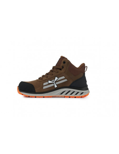 FIPCENTER-Chaussure sécurité PAPERWEAR haute CHOCO SPRITZ - X MOON MID S3S SR FO ESD-S00988-0414-S0411