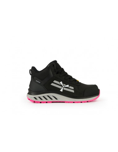 FIPCENTER-Chaussure sécurité PAPERWEAR haute BLACK CRAB NEBULA - X MOON MID S3S SR FO ESD-S00988-0414-S0414