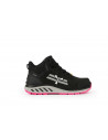 Chaussure sécurité PAPERWEAR haute BLACK CRAB NEBULA - X MOON MID S3S SR FO ESD