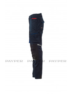FIPCENTER-Pantalon de travail fonctionnel PAYPER WEAR - NEXT 400 SUMMER - BLEU MARINE/NOIR-S00700-P138-08020 2