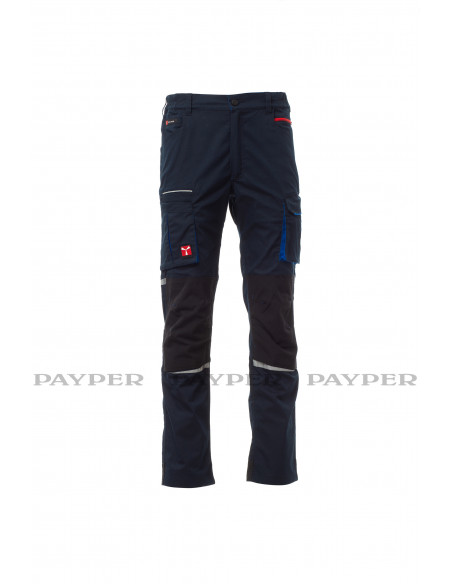 FIPCENTER-Pantalon de travail fonctionnel PAYPER WEAR - NEXT 400 SUMMER - BLEU MARINE/NOIR-S00700-P138-08020