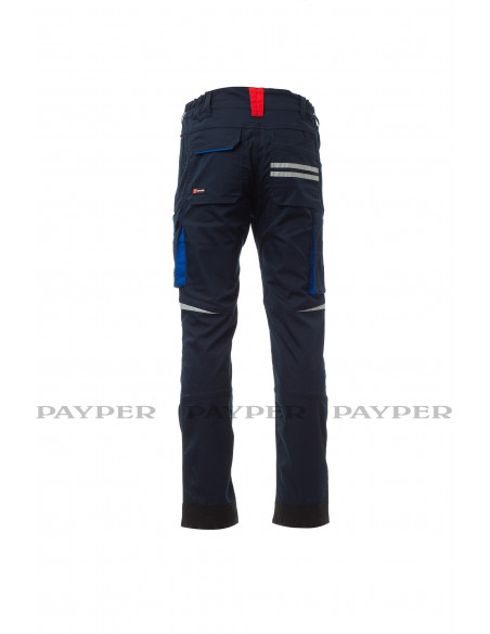 FIPCENTER-Pantalon de travail fonctionnel PAYPER WEAR - NEXT 400 SUMMER - BLEU MARINE/NOIR-S00700-P138-08020