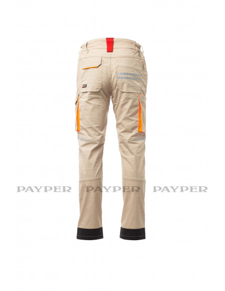FIPCENTER-Pantalon de travail fonctionnel PAYPER WEAR - NEXT 400 SUMMER - BEIGE / NOIR-S00700-P138-11022