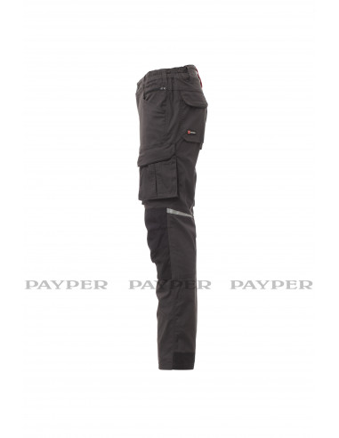 FIPCENTER-Pantalon de travail fonctionnel PAYPER WEAR - NEXT 400 SUMMER - ANTHRACITE / NOIR-S00700-P138-13044