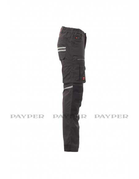 FIPCENTER-Pantalon de travail fonctionnel PAYPER WEAR - NEXT 400 SUMMER - ANTHRACITE / NOIR-S00700-P138-13044