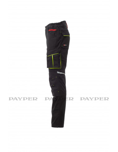 FIPCENTER-Pantalon de travail fonctionnel PAYPER WEAR - NEXT 400 SUMMER - NOIR / NOIR-S00700-P138-14018