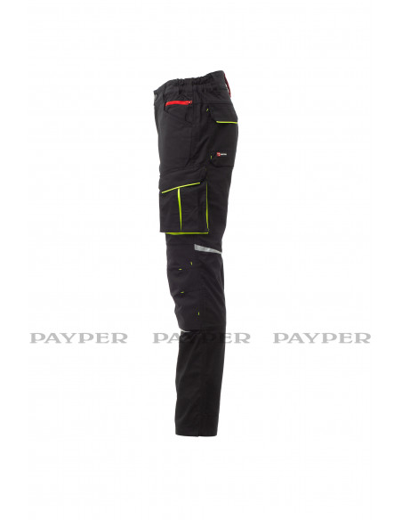 FIPCENTER-Pantalon de travail fonctionnel PAYPER WEAR - NEXT 400 SUMMER - NOIR / NOIR-S00700-P138-14018