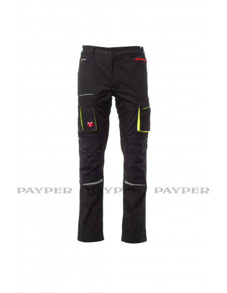 FIPCENTER-Pantalon de travail fonctionnel PAYPER WEAR - NEXT 400 SUMMER - NOIR / NOIR-S00700-P138-14018