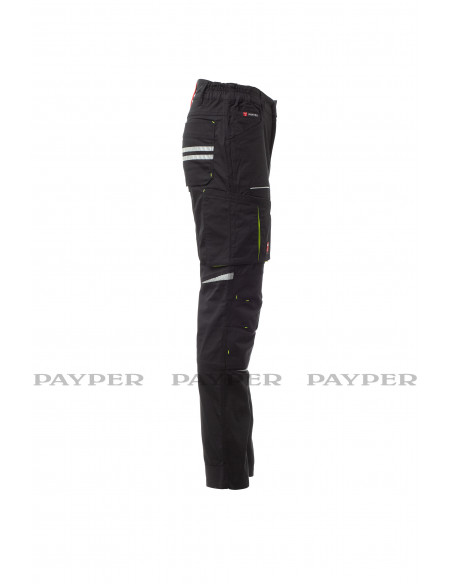 FIPCENTER-Pantalon de travail fonctionnel PAYPER WEAR - NEXT 400 SUMMER - NOIR / NOIR-S00700-P138-14018