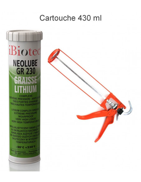 FIPCENTER-Neolube GR 230 graisse Lithium complexe haute performance IBIOTEC-NEOLUBE GR 230