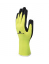 Gant tricot Haute Visibilité Polyester paume enduite mousse LATEX (la paire)