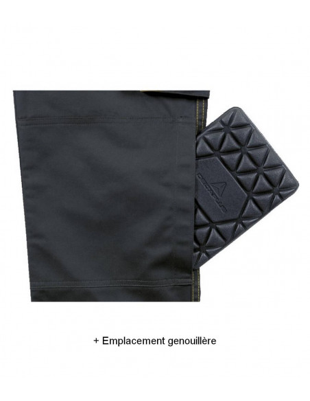 FIPCENTER-Salopette de travail D-MACH Polyester coton-DMACHSAL